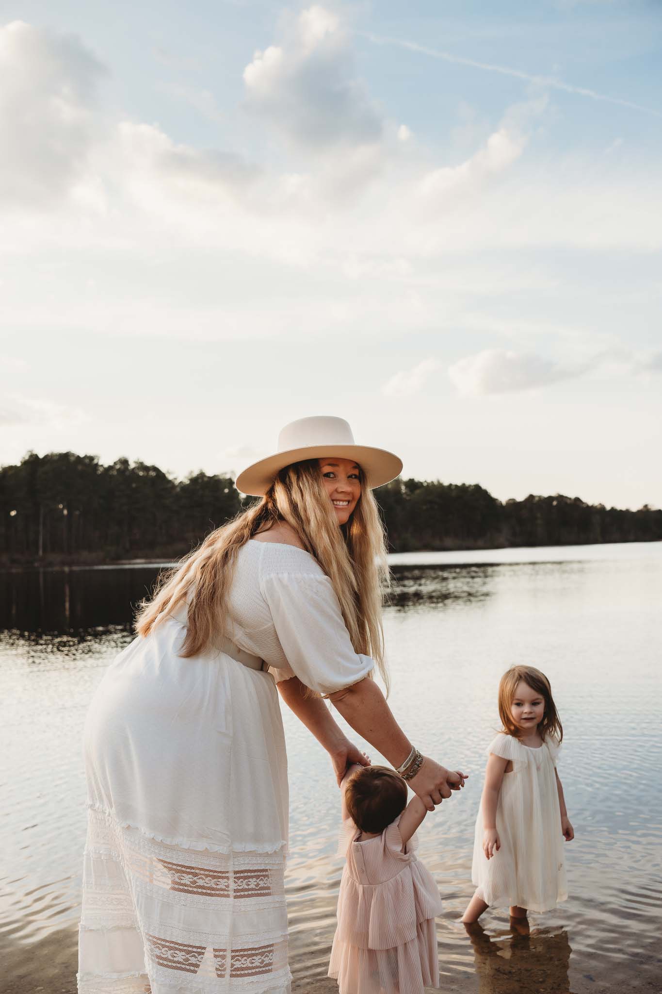 Nicki Odom with Daughters Mother's Day Photoshoot