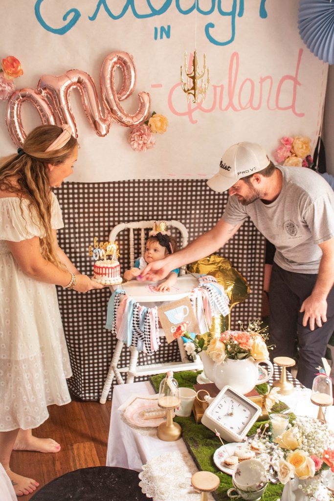 Alice in Onederland First Birthday Party - Mommy Explained