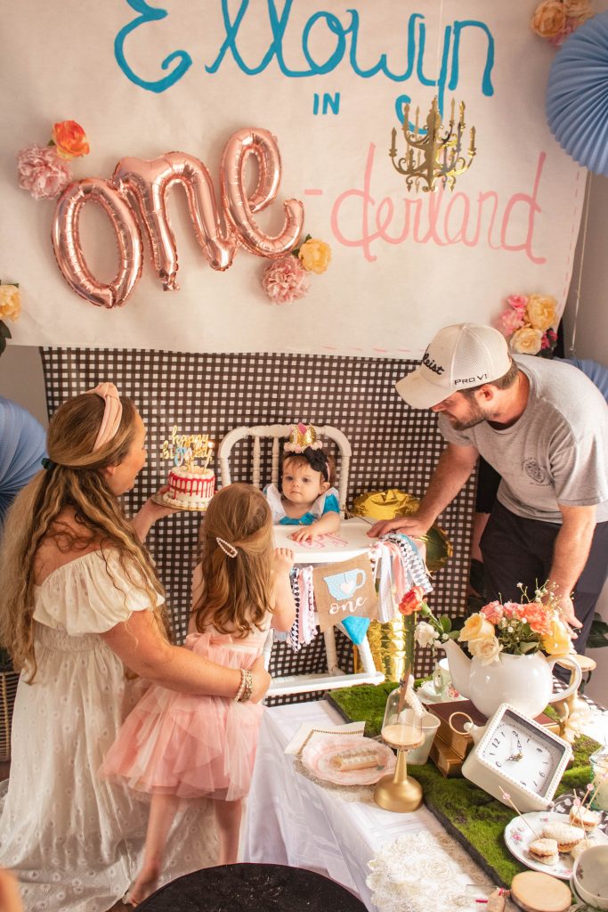 Alice in Onederland First Birthday Party - Mommy Explained