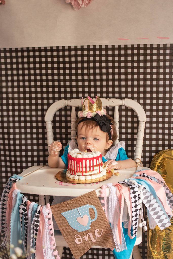 Alice in Onederland First Birthday Party - Mommy Explained