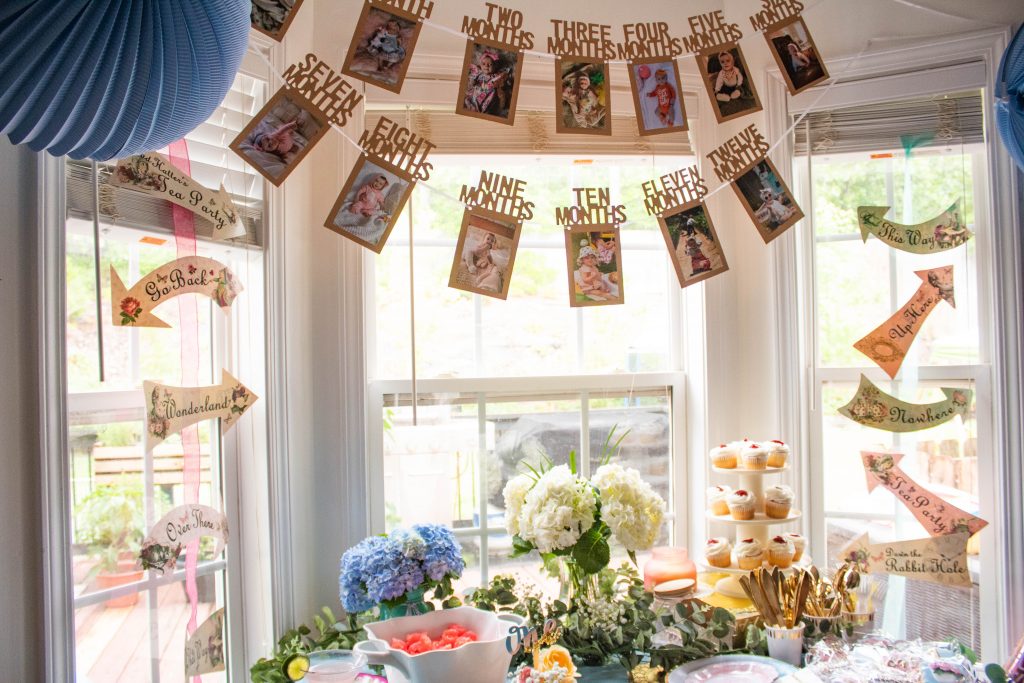 Alice in Wonderland First Birthday Party – BRB Going to Disney