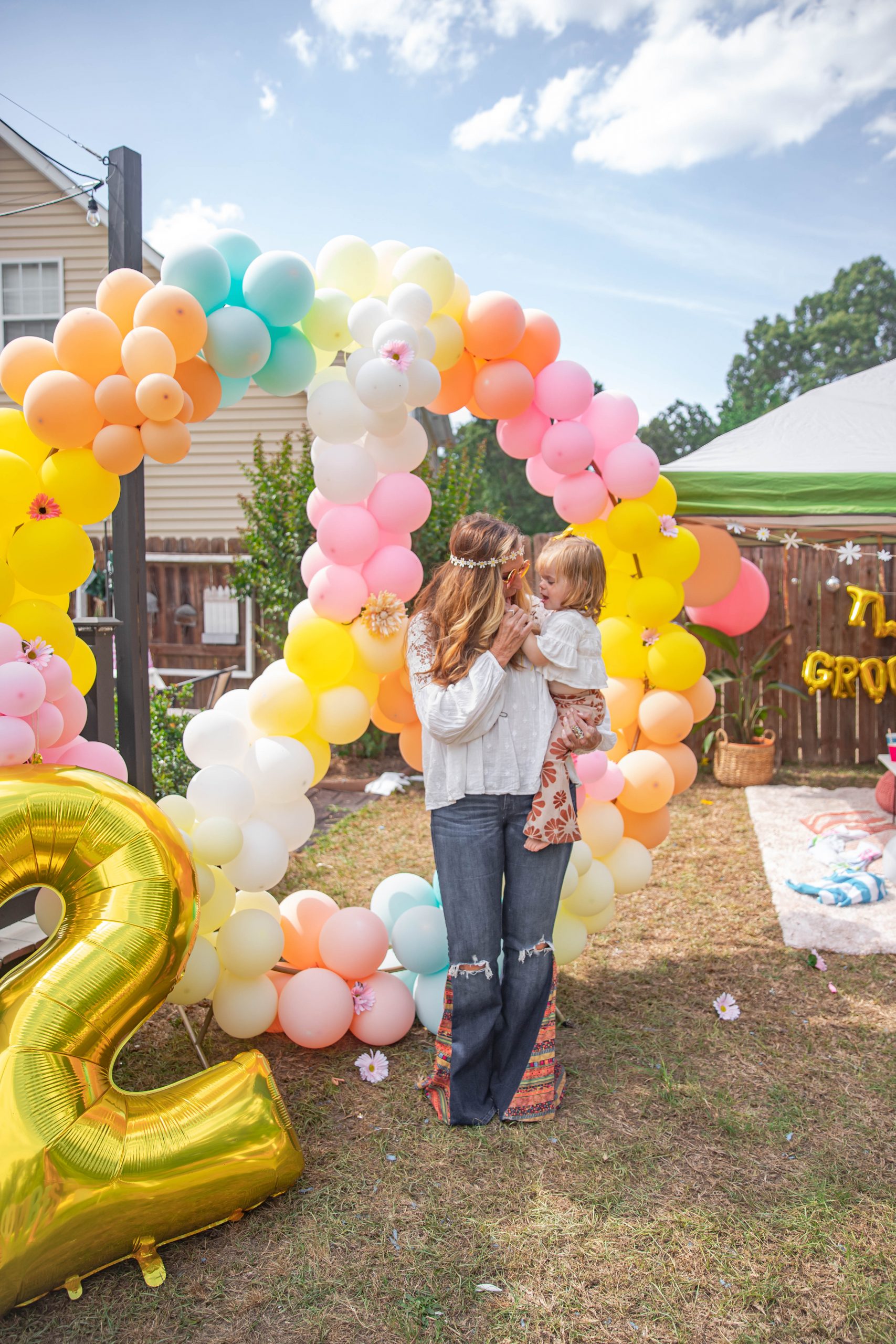 Two Groovy Kids Birthday Party