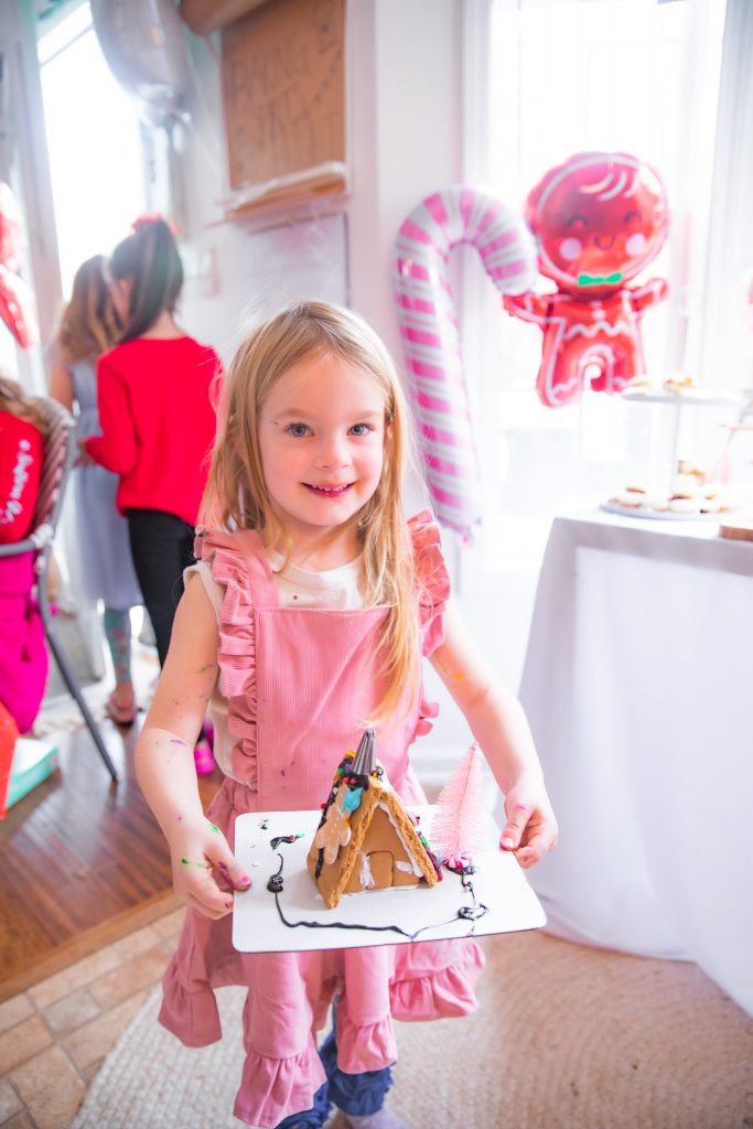 Christmas Gingerbread House Party