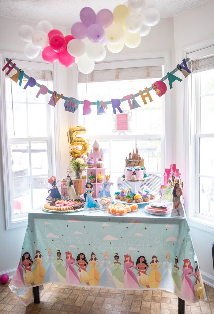 A Happy 5th Disney Princess Birthday Party - The Boho Diaries