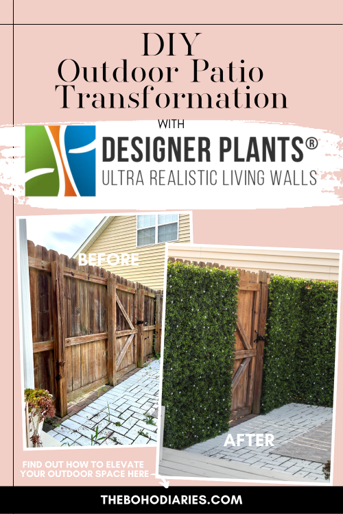DIY Outdoor Patio  Transformation With Designer Plants